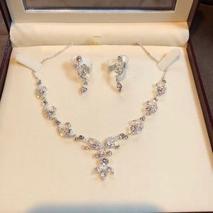 Sterling silver wedding day jewelry